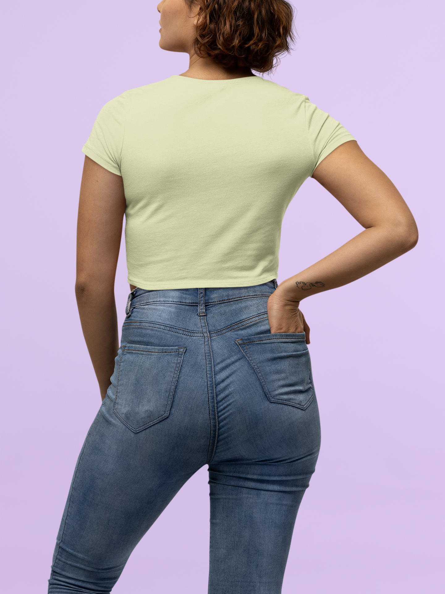 Fuel The Fire Within Crop Tee