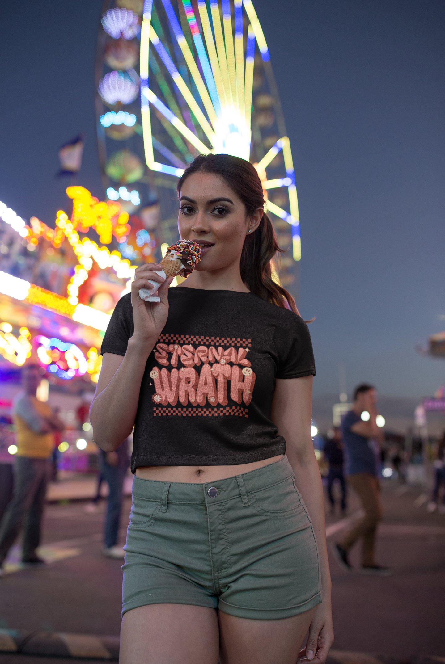 Eternal Wrath Crop Tee