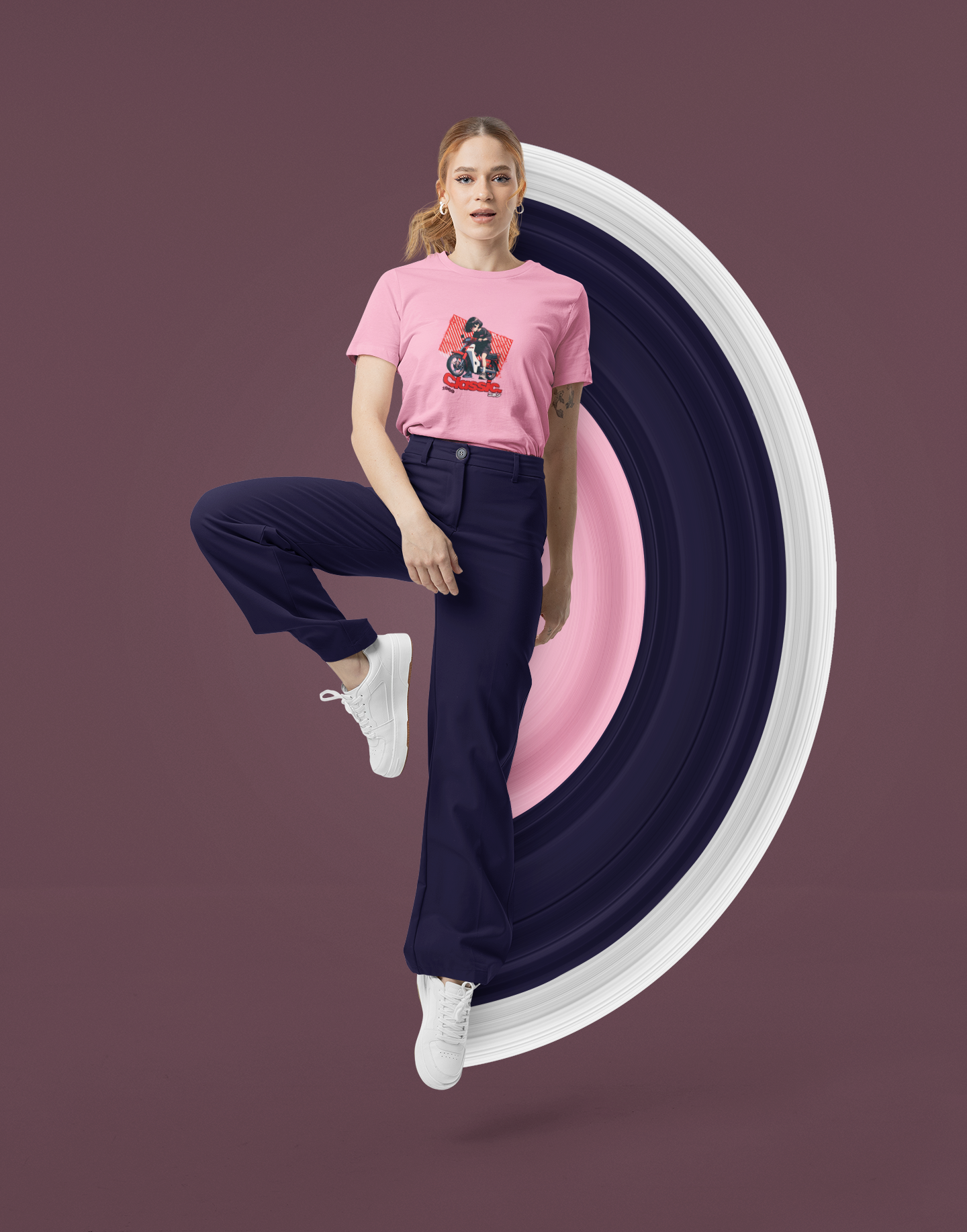 Classic Rider Girl Tee