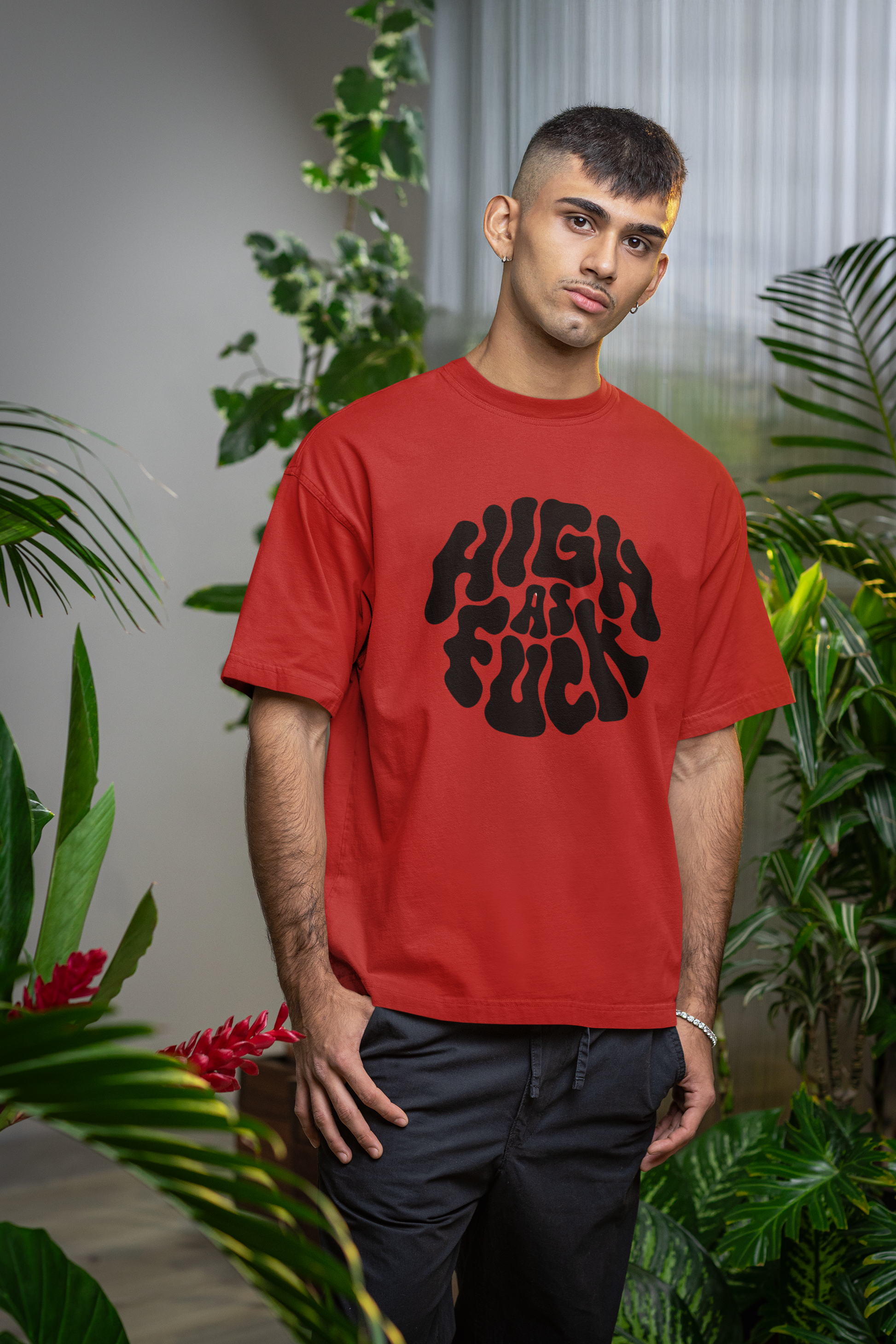 High As Fuck Regular Fit Tee