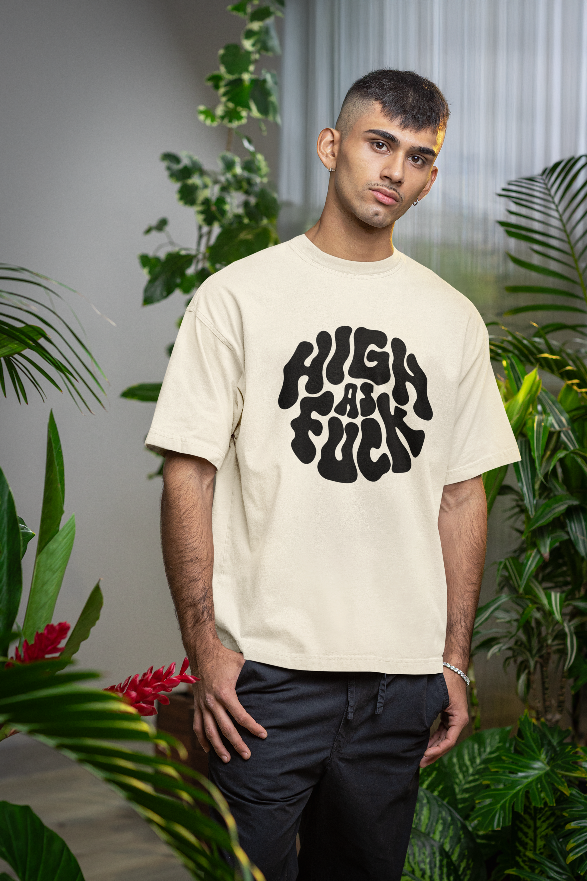 High As Fuck Regular Fit Tee